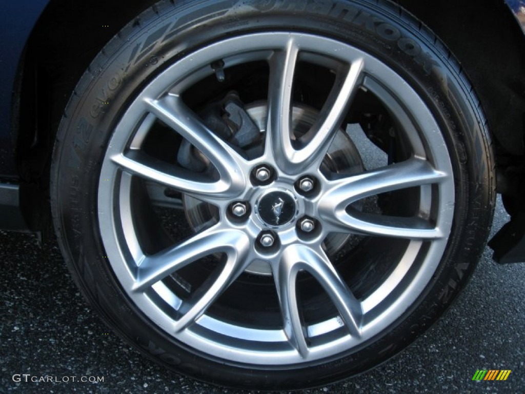 2011 Mustang GT Premium Coupe - Kona Blue Metallic / Charcoal Black photo #9