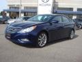 2011 Indigo Blue Pearl Hyundai Sonata SE  photo #2