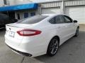 2014 White Platinum Ford Fusion Titanium  photo #5