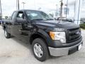 2013 Tuxedo Black Metallic Ford F150 XL SuperCab  photo #7