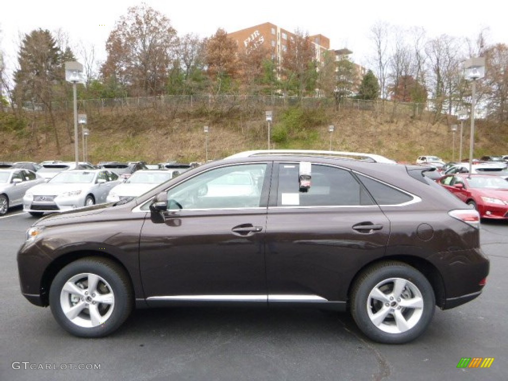 2014 RX 350 AWD - Fire Agate Pearl / Saddle Tan photo #1