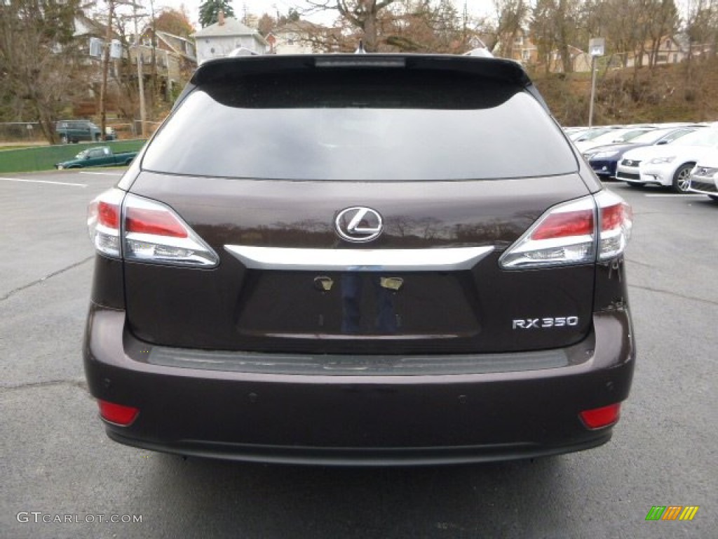 2014 RX 350 AWD - Fire Agate Pearl / Saddle Tan photo #3