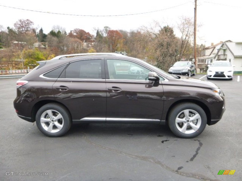 2014 RX 350 AWD - Fire Agate Pearl / Saddle Tan photo #5