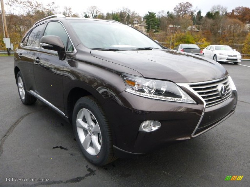 2014 RX 350 AWD - Fire Agate Pearl / Saddle Tan photo #6
