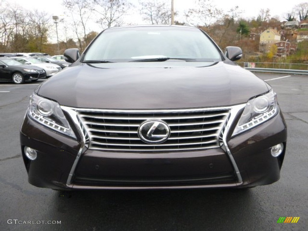 2014 RX 350 AWD - Fire Agate Pearl / Saddle Tan photo #7
