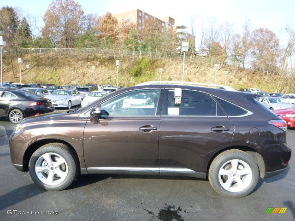 2014 RX 350 AWD - Fire Agate Pearl / Saddle Tan photo #1