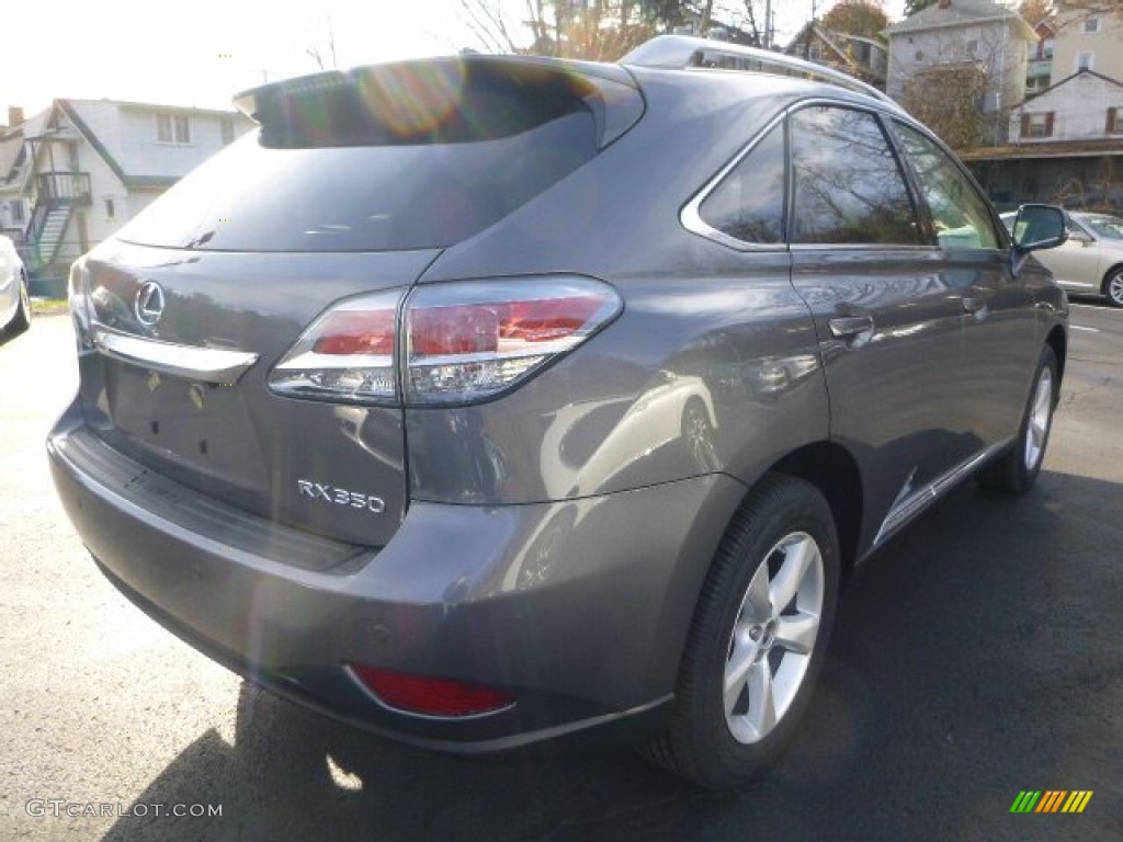 2014 RX 350 AWD - Nebula Gray Pearl / Black photo #4