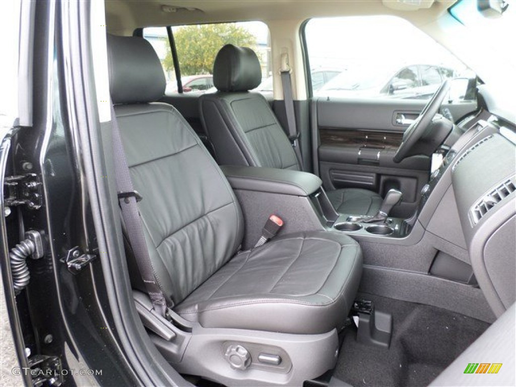 Charcoal Black Interior 2014 Ford Flex SEL Photo #88023207
