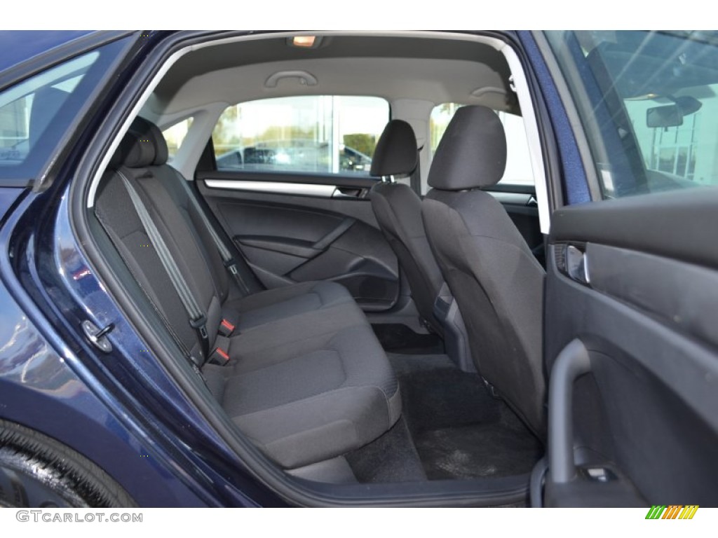 2013 Passat 2.5L S - Night Blue Metallic / Titan Black photo #11