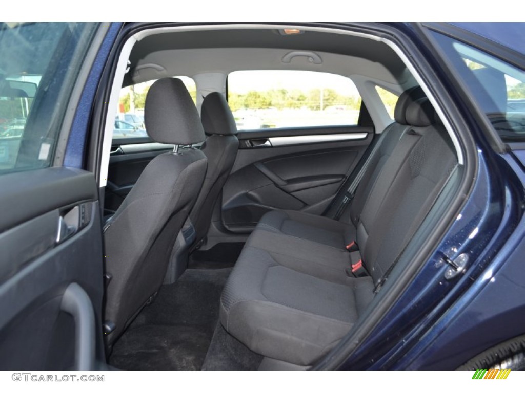 2013 Passat 2.5L S - Night Blue Metallic / Titan Black photo #12