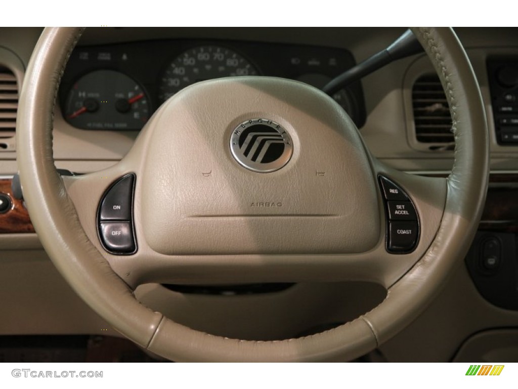 2004 Grand Marquis LS - Gold Ash Metallic / Medium Parchment photo #10