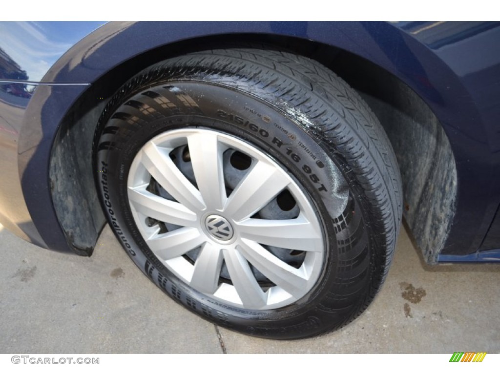 2013 Passat 2.5L S - Night Blue Metallic / Titan Black photo #21