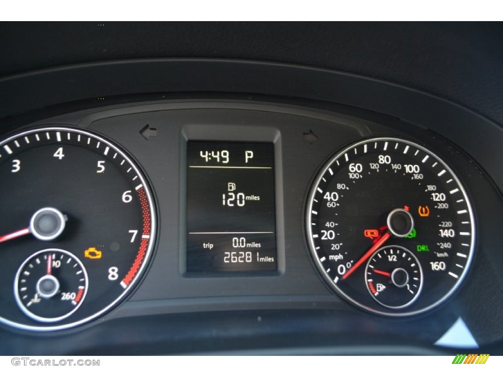 2013 Passat 2.5L S - Night Blue Metallic / Titan Black photo #22