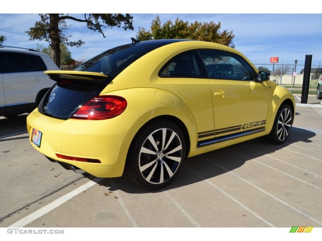 Yellow Rush 2014 Volkswagen Beetle GSR Exterior Photo #88026119