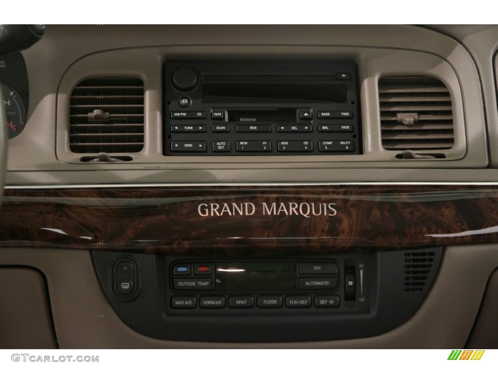 2004 Grand Marquis LS - Gold Ash Metallic / Medium Parchment photo #13
