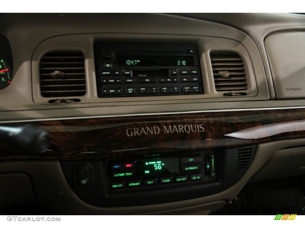 2004 Grand Marquis LS - Gold Ash Metallic / Medium Parchment photo #14