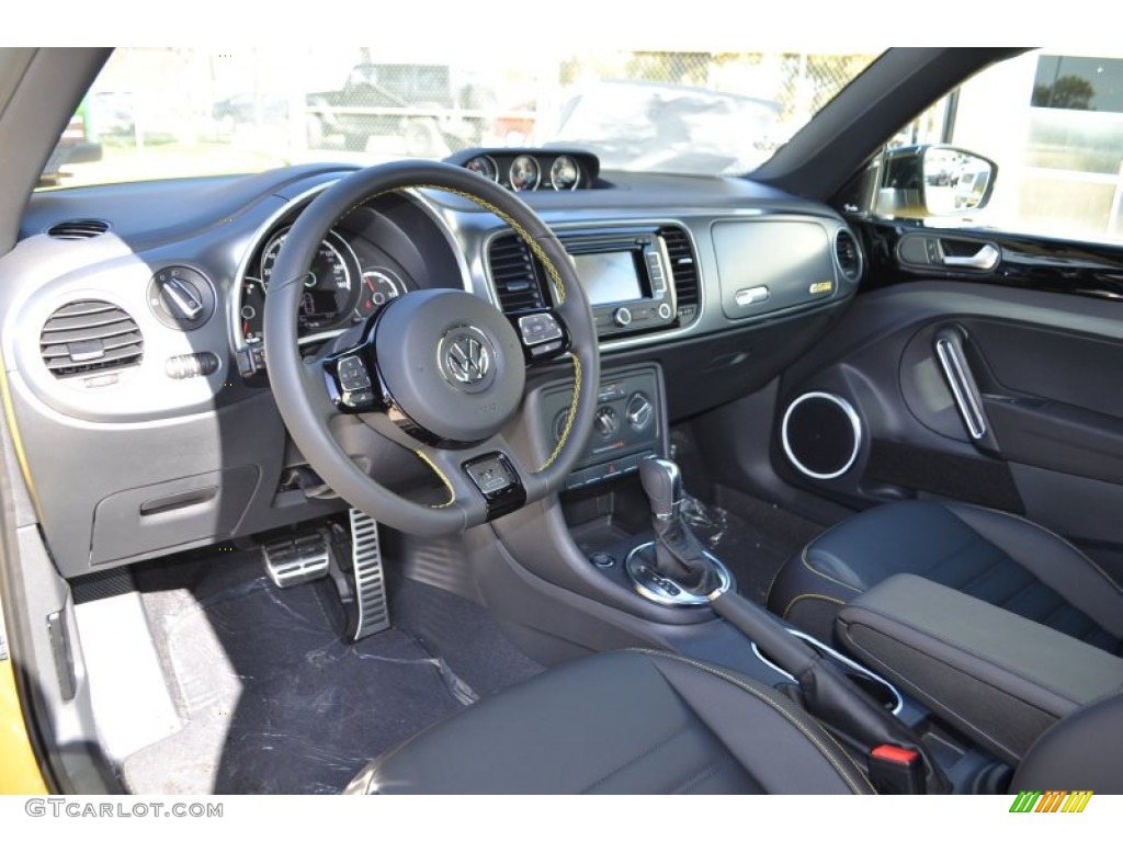 GSR Black Interior 2014 Volkswagen Beetle GSR Photo #88026161