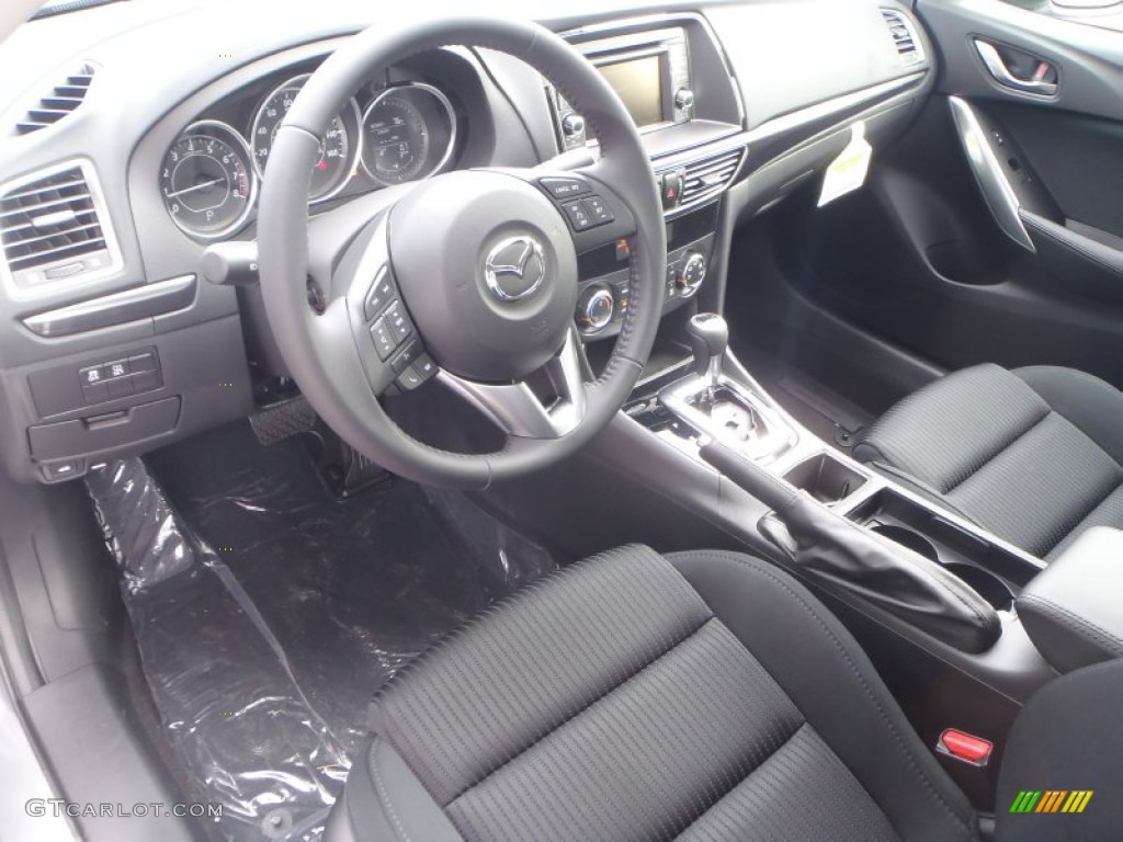 Black Interior 2014 Mazda MAZDA6 Sport Photo #88026851