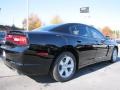 2014 Pitch Black Dodge Charger SE  photo #3