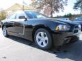 2014 Pitch Black Dodge Charger SE  photo #4