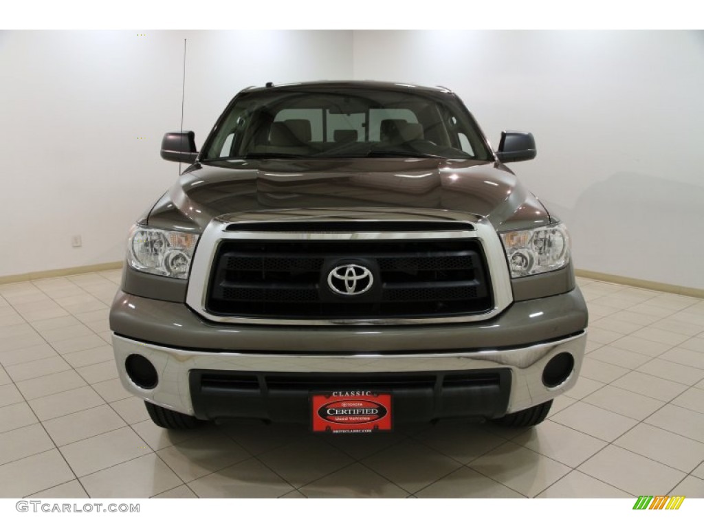 2010 Tundra Double Cab 4x4 - Pyrite Brown Mica / Sand Beige photo #2