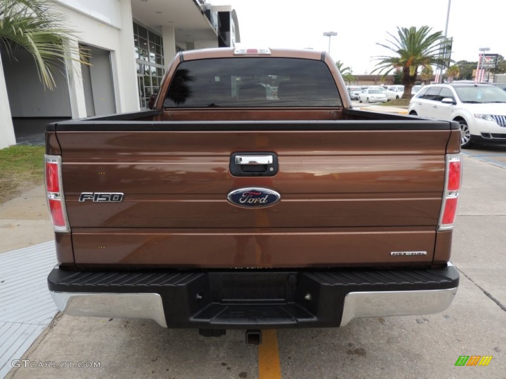 2011 F150 XLT SuperCrew - Golden Bronze Metallic / Pale Adobe photo #3