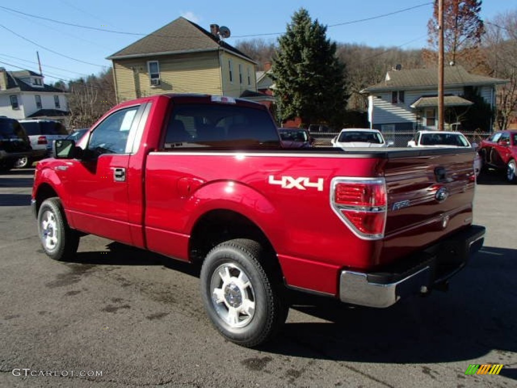 Ruby Red 2014 Ford F150 XLT Regular Cab 4x4 Exterior Photo #88027244