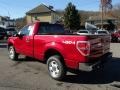 Ruby Red 2014 Ford F150 XLT Regular Cab 4x4 Exterior