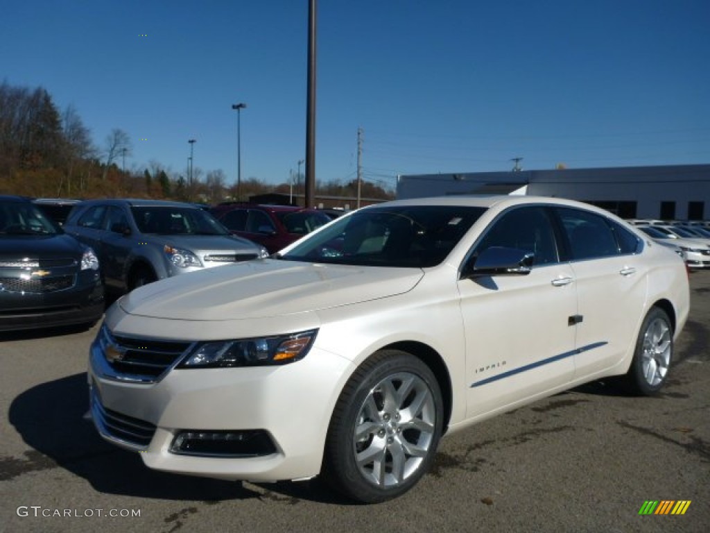 White Diamond Tricoat 2014 Chevrolet Impala LTZ Exterior Photo #88027283