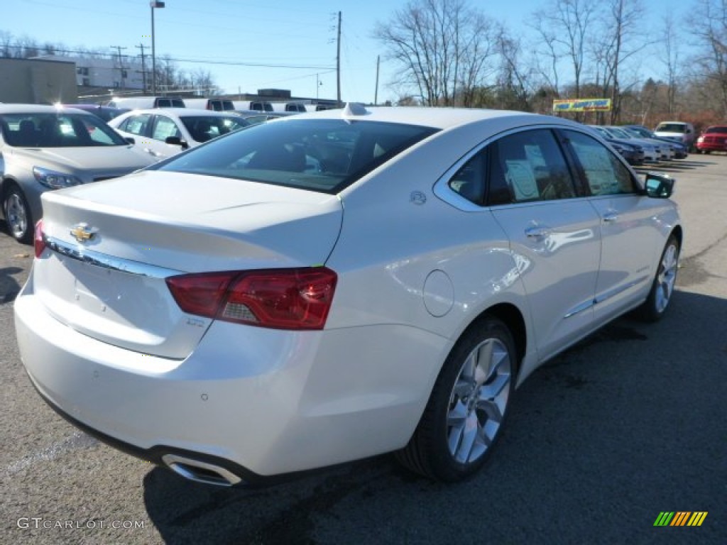 2014 Impala LTZ - White Diamond Tricoat / Jet Black photo #5
