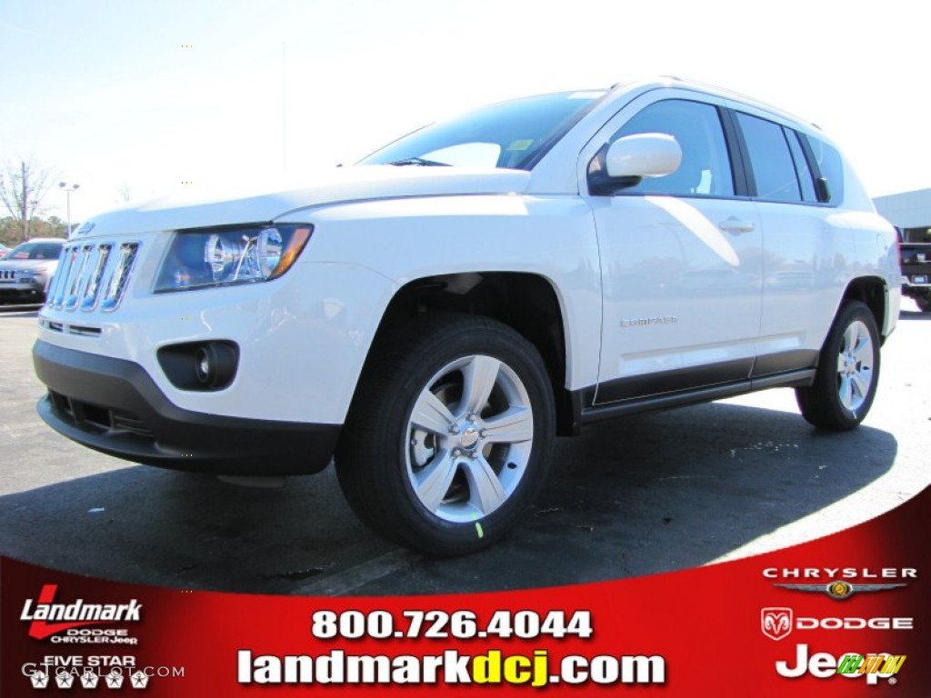 Bright White Jeep Compass