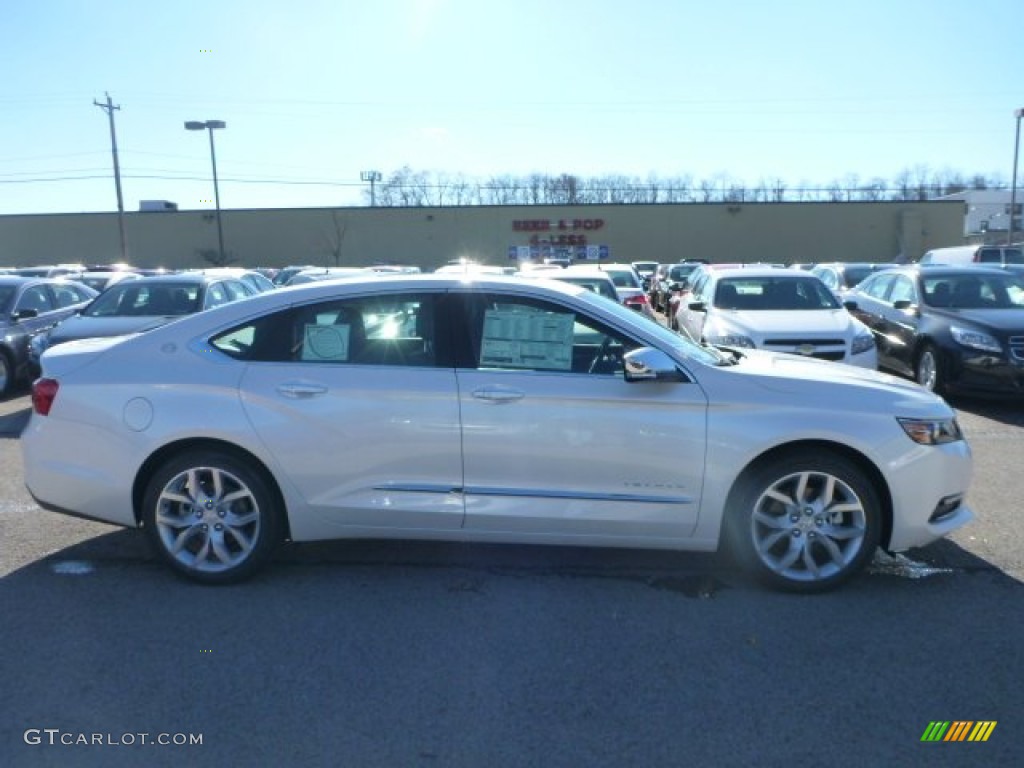 2014 Impala LTZ - White Diamond Tricoat / Jet Black photo #6