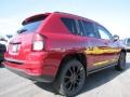 2014 Deep Cherry Red Crystal Pearl Jeep Compass Sport  photo #3