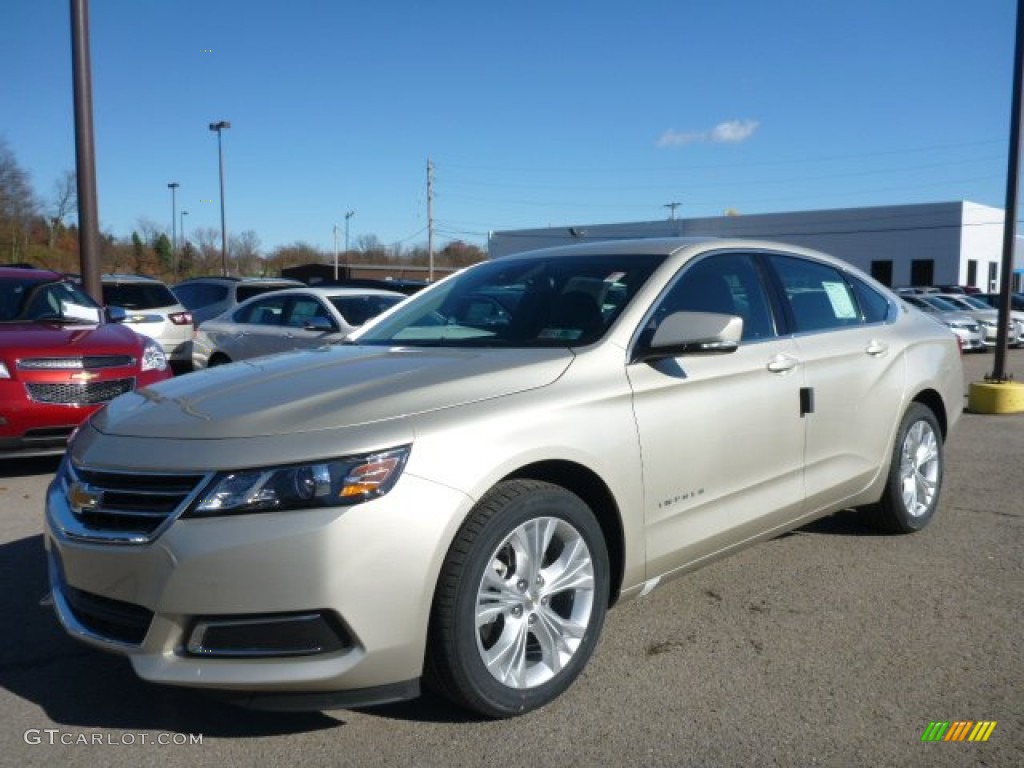 2014 Impala LT - Champagne Silver Metallic / Jet Black photo #1