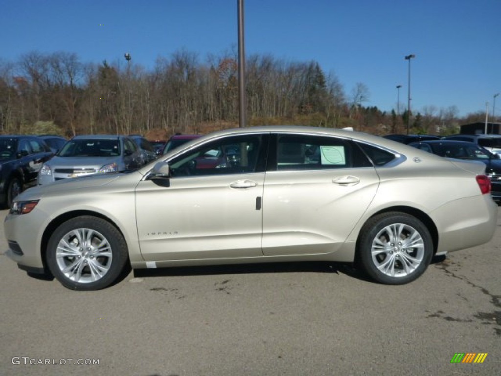 Champagne Silver Metallic 2014 Chevrolet Impala LT Exterior Photo #88029581