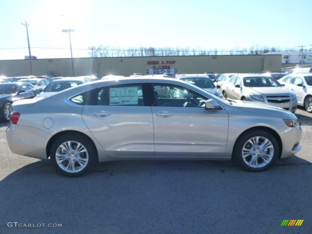 2014 Impala LT - Champagne Silver Metallic / Jet Black photo #6