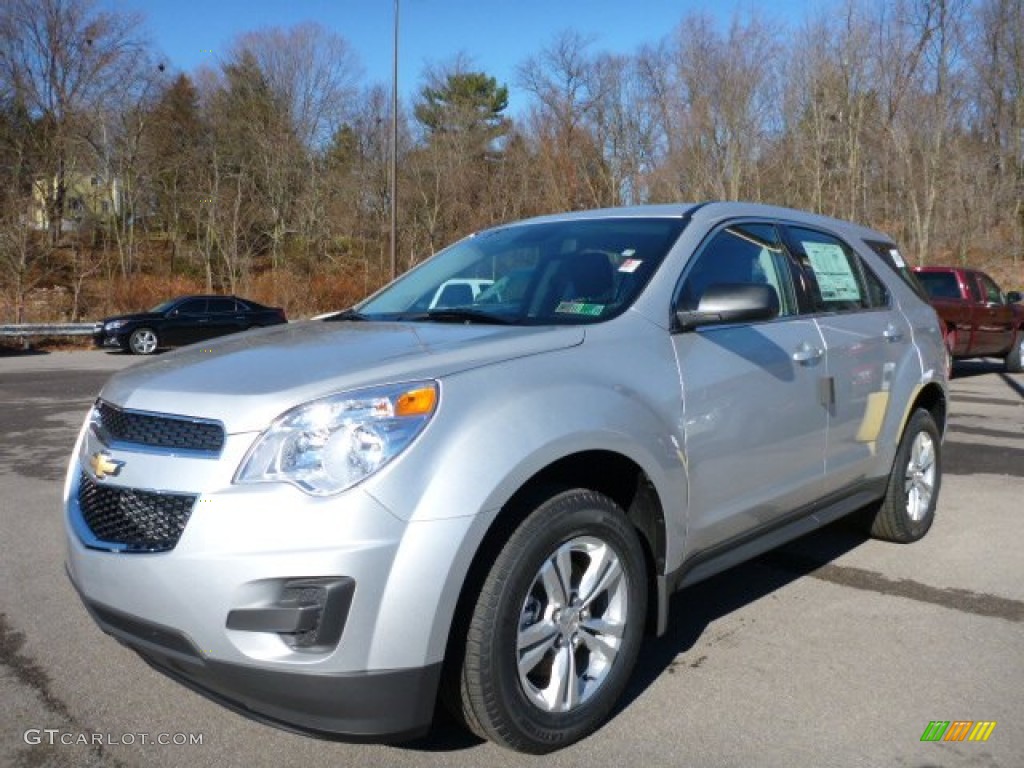 Silver Ice Metallic 2014 Chevrolet Equinox LS Exterior Photo #88030005