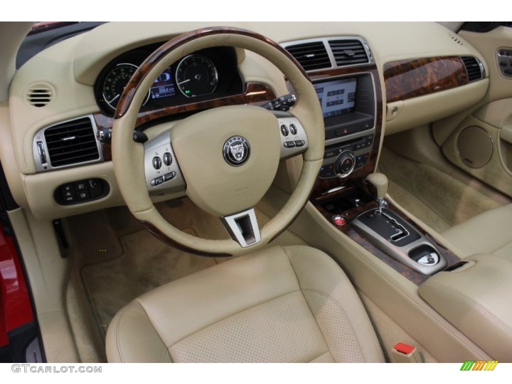 2007 XK XK8 Convertible - Salsa Red / Caramel photo #15
