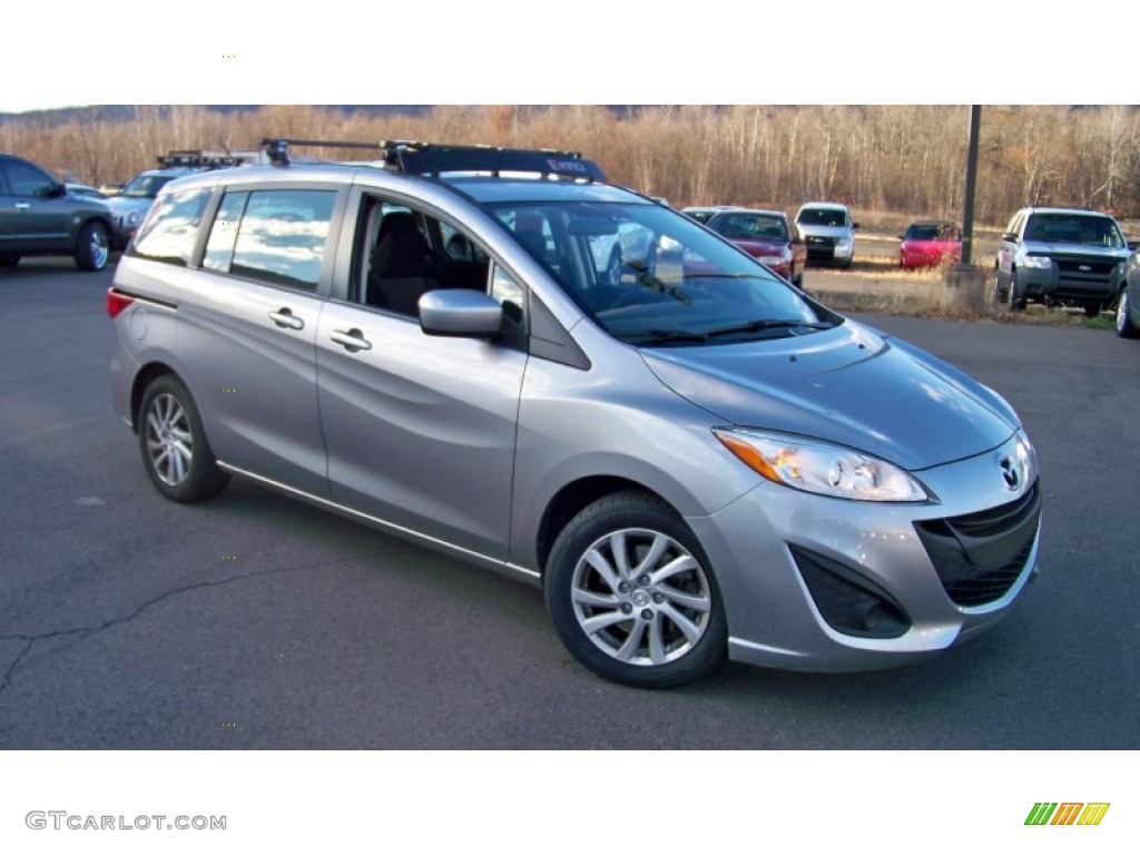 2012 MAZDA5 Sport - Metropolitan Gray Metallic / Black photo #3