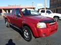 2004 Aztec Red Nissan Frontier XE V6 King Cab 4x4  photo #2