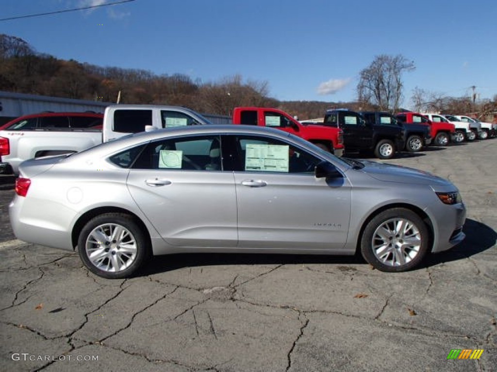 2014 Impala LS - Silver Ice Metallic / Jet Black/Dark Titanium photo #1