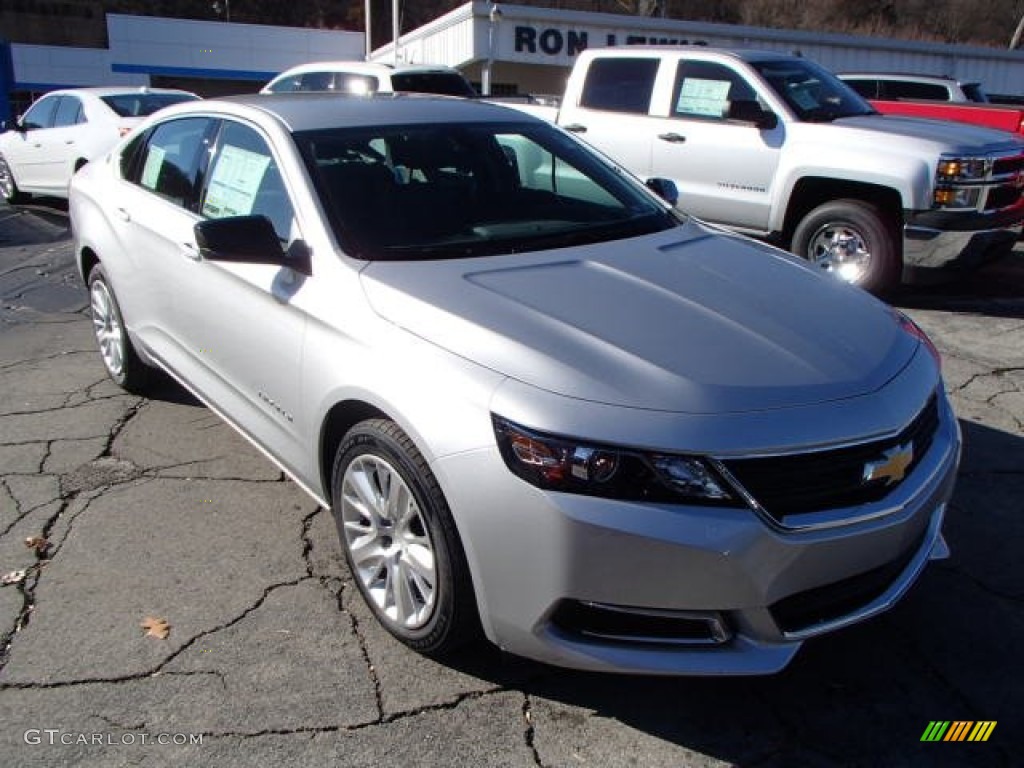 2014 Impala LS - Silver Ice Metallic / Jet Black/Dark Titanium photo #2