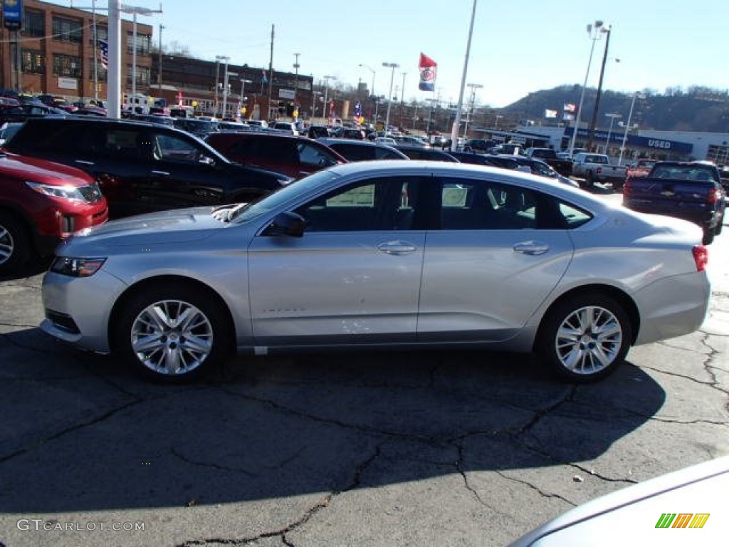 2014 Impala LS - Silver Ice Metallic / Jet Black/Dark Titanium photo #5
