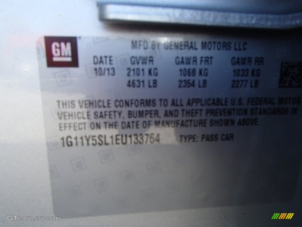 2014 Impala LS - Silver Ice Metallic / Jet Black/Dark Titanium photo #20