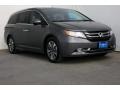 2014 Modern Steel Metallic Honda Odyssey Touring  photo #1