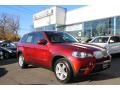 Vermilion Red Metallic 2011 BMW X5 xDrive 35d