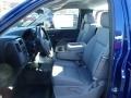 2014 Blue Topaz Metallic Chevrolet Silverado 1500 WT Regular Cab 4x4  photo #10