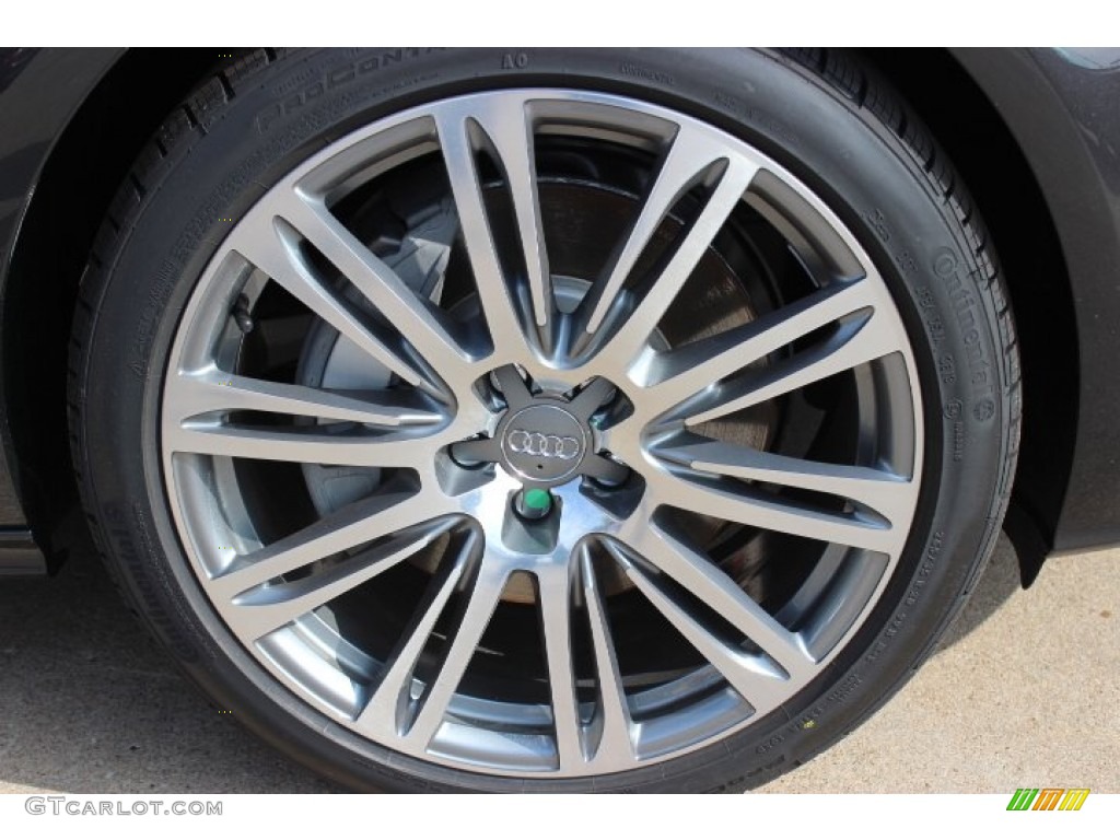 2014 A7 3.0T quattro Premium Plus - Oolong Gray Metallic / Black photo #9