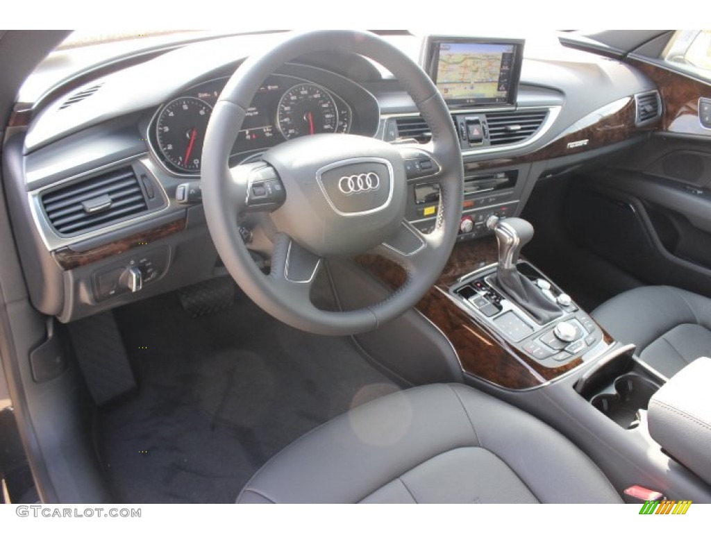 2014 A7 3.0T quattro Premium Plus - Oolong Gray Metallic / Black photo #13
