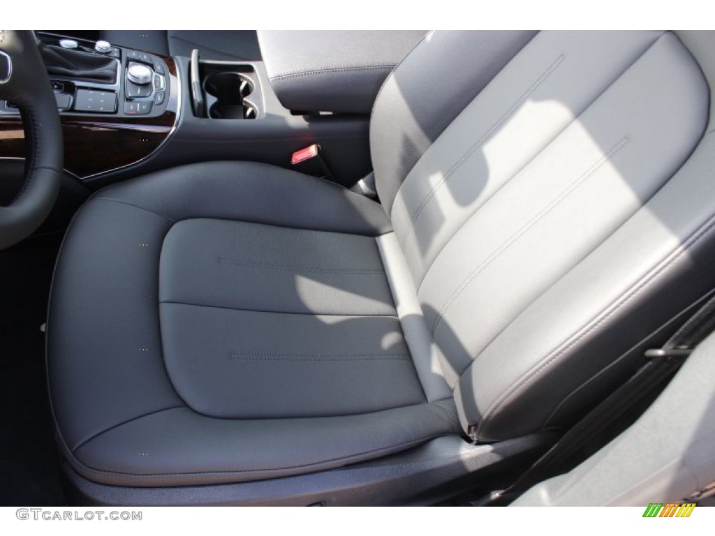 2014 A7 3.0T quattro Premium Plus - Oolong Gray Metallic / Black photo #14